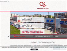 Tablet Screenshot of centrum-zakupow.pl